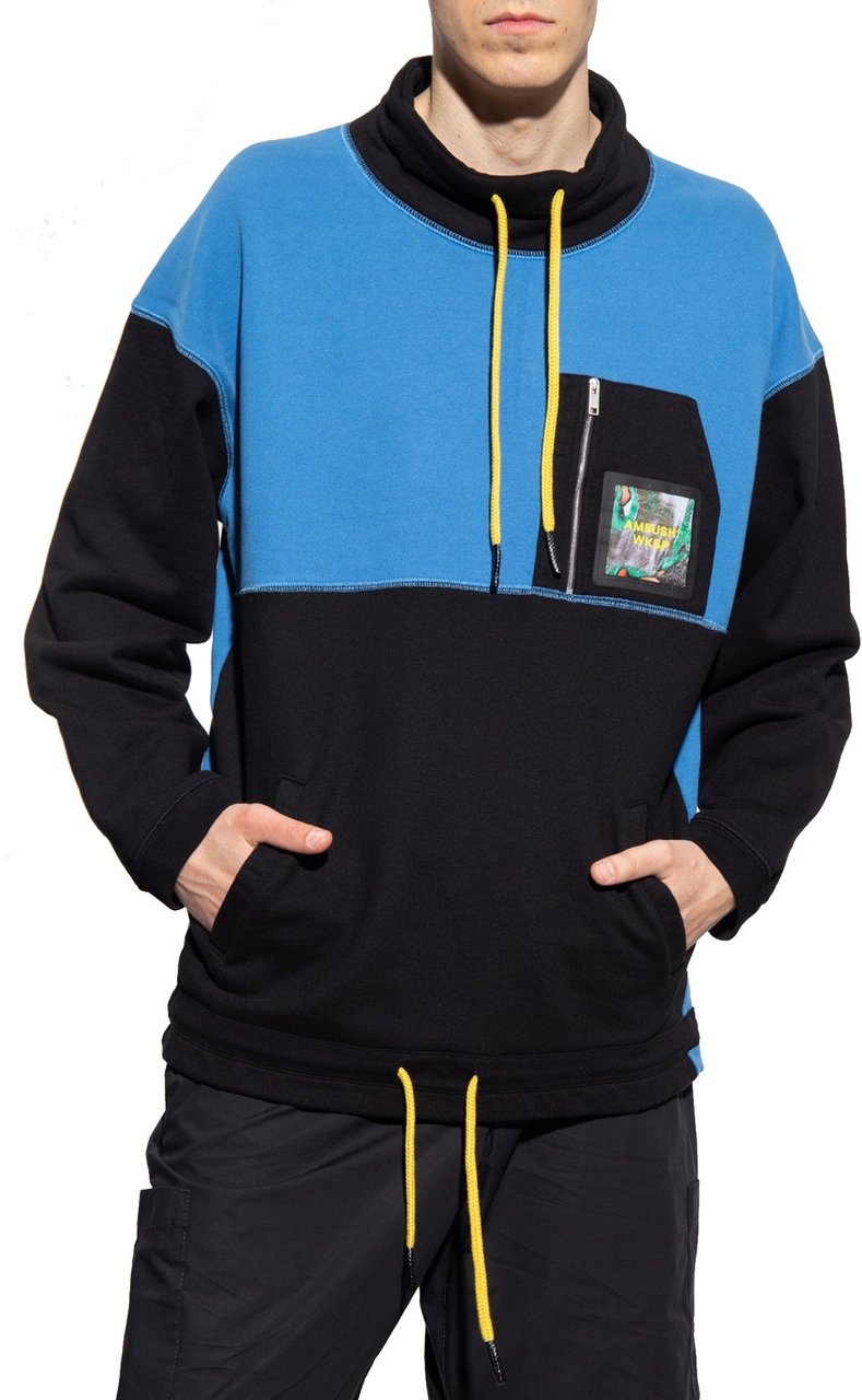 Ambush Hooded Sweatshirt Blauw