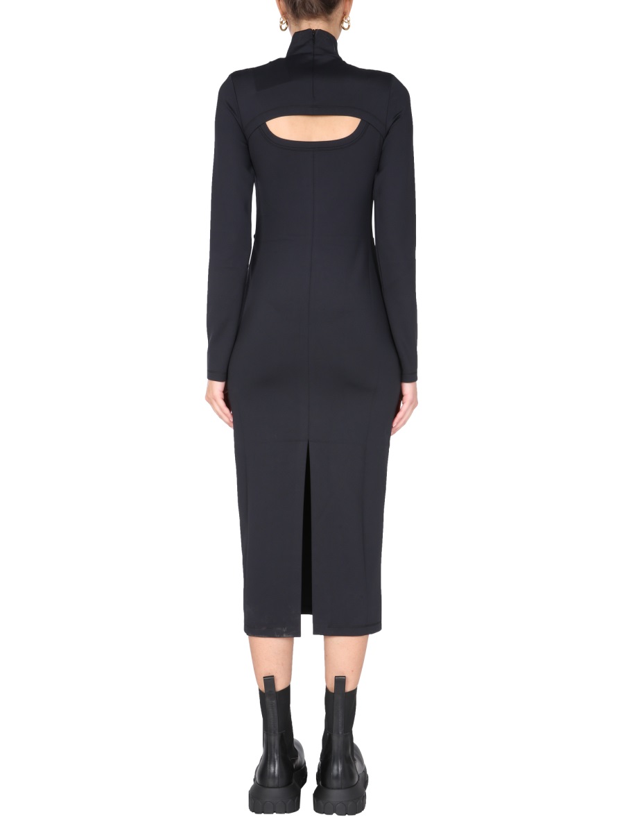 AMBUSH CUT OUT DRESS Zwart