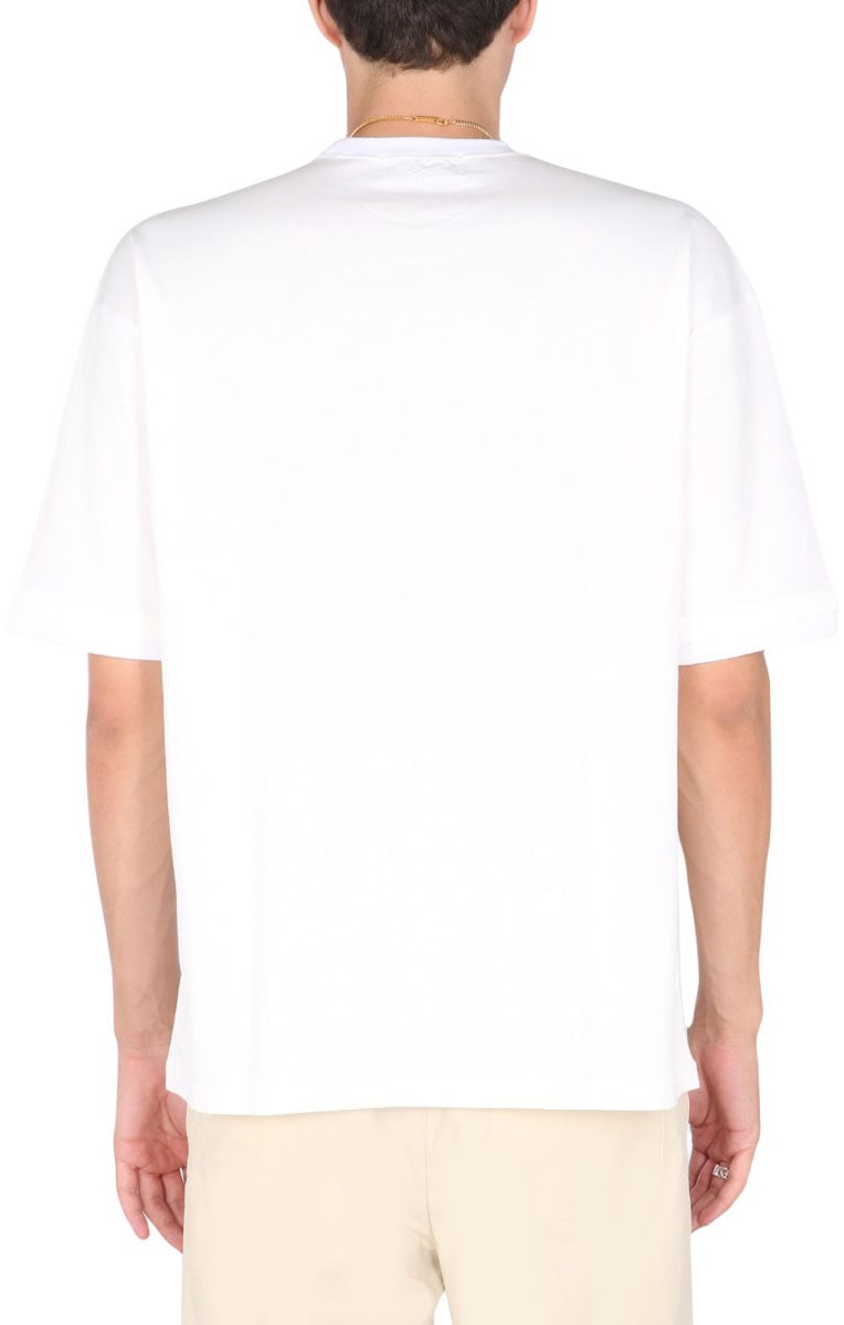 AMBUSH CHAIN NECK T-SHIRT Wit
