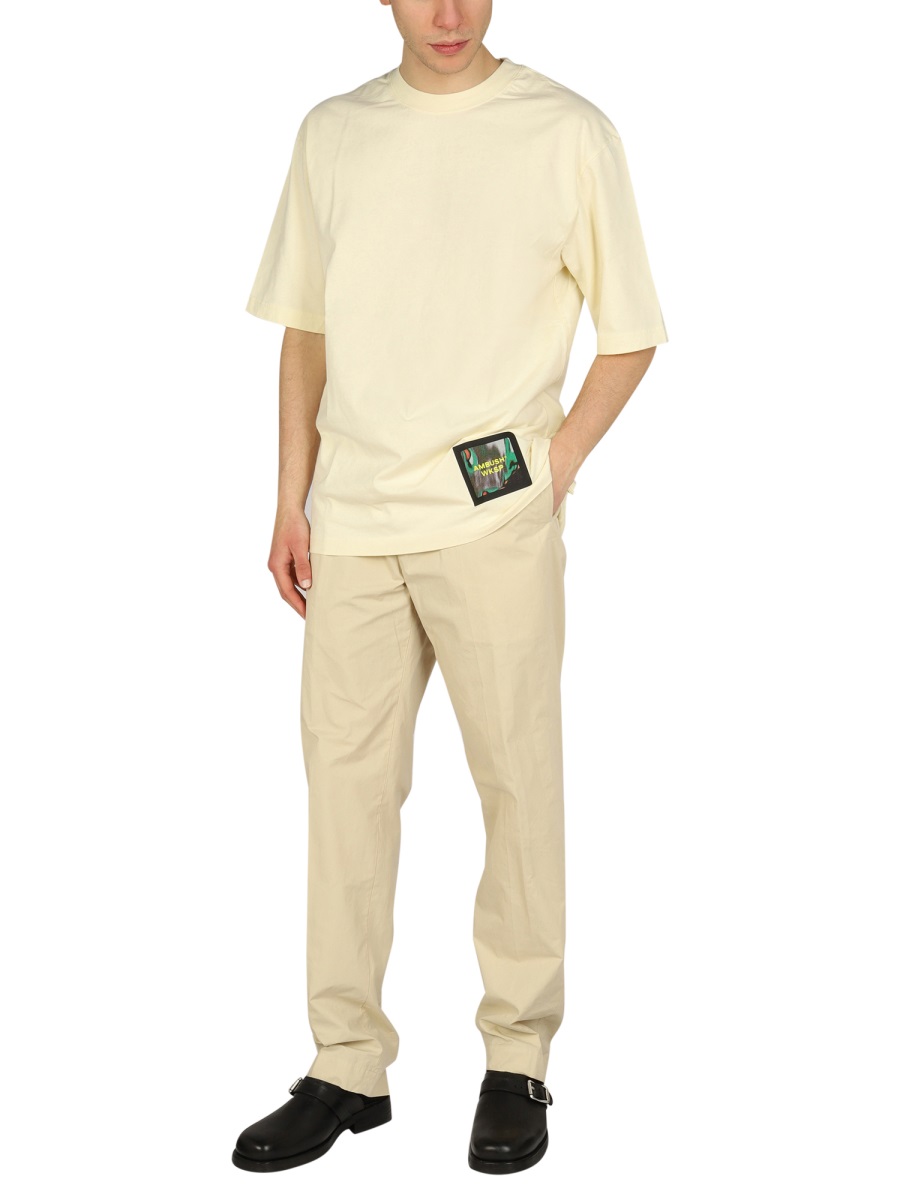 AMBUSH LOGO PATCH T-SHIRT Wit