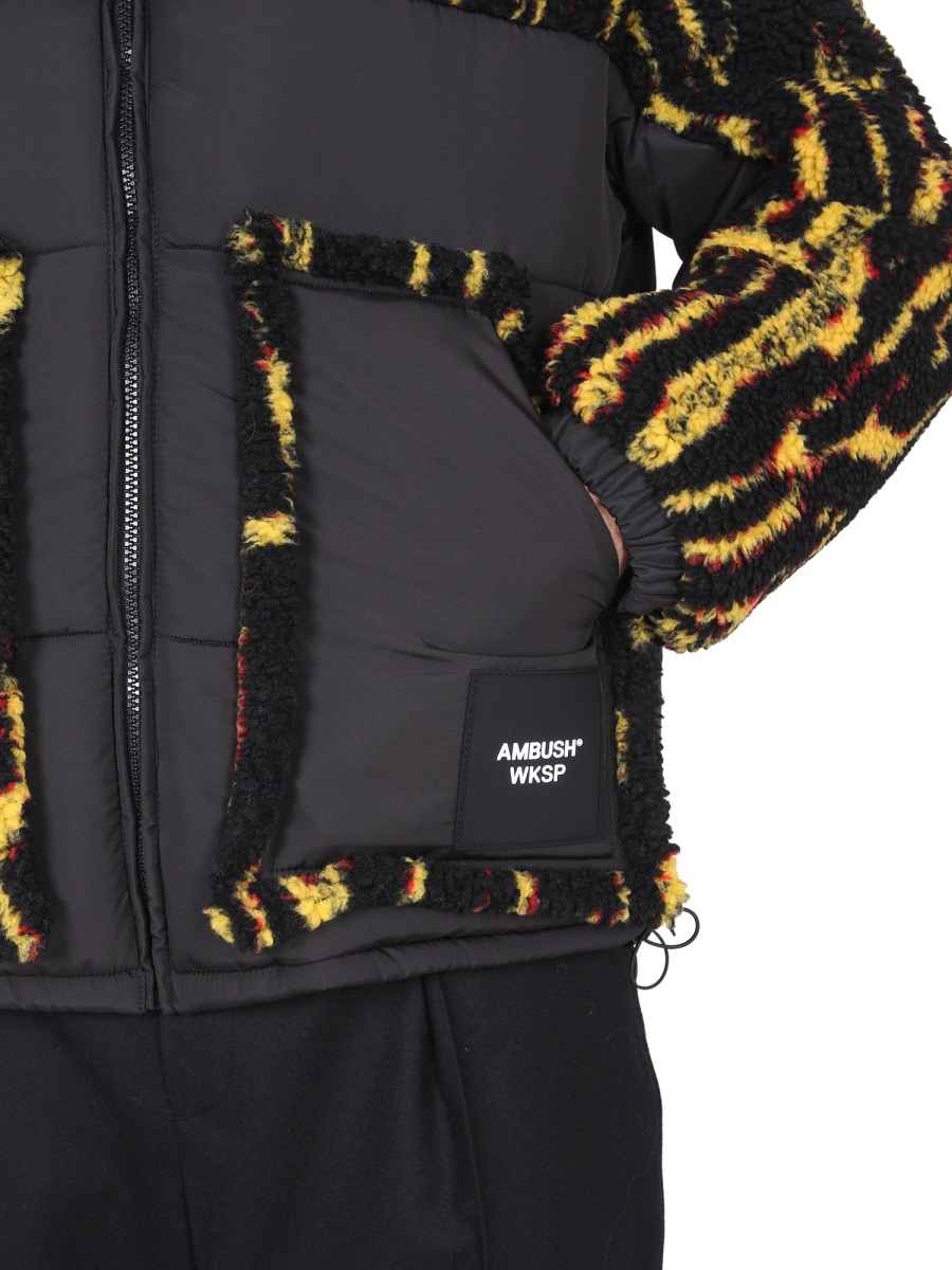 AMBUSH JACKET WITH LOGO Geel