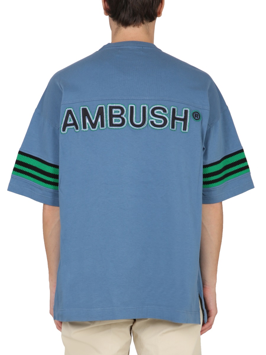 AMBUSH T-SHIRT WITH LOGO Blauw