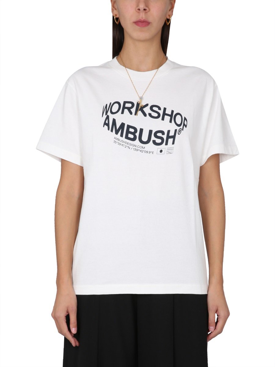 AMBUSH REVOLVE T-SHIRT Wit