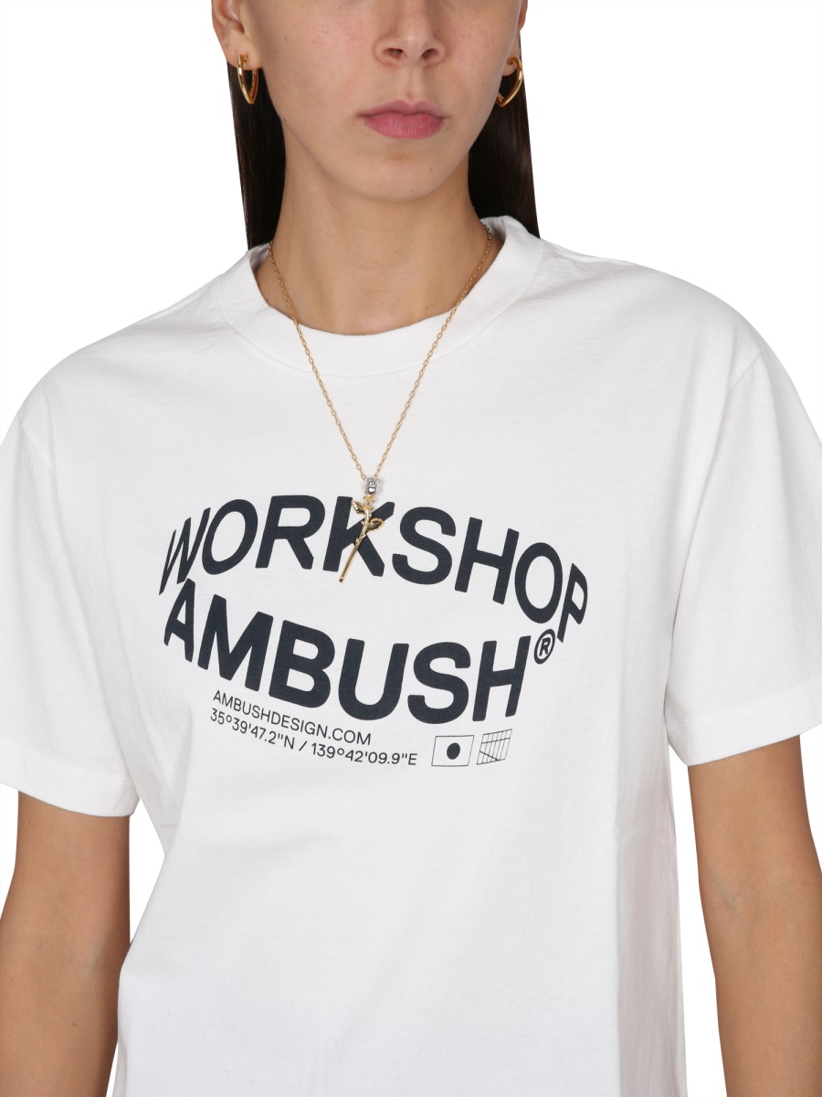 AMBUSH REVOLVE T-SHIRT Wit