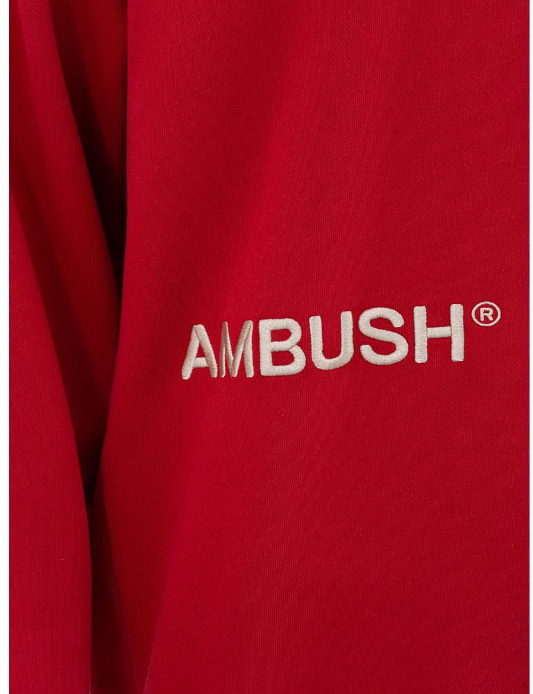 AMBUSH Ambush Red Cotton Sweatshirt Rood