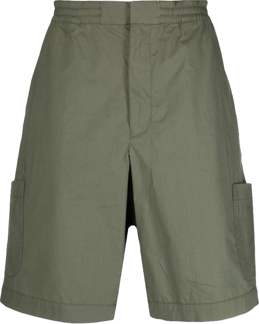 AMBUSH Ambush Bicolor Cotton Bermuda Shorts Divers