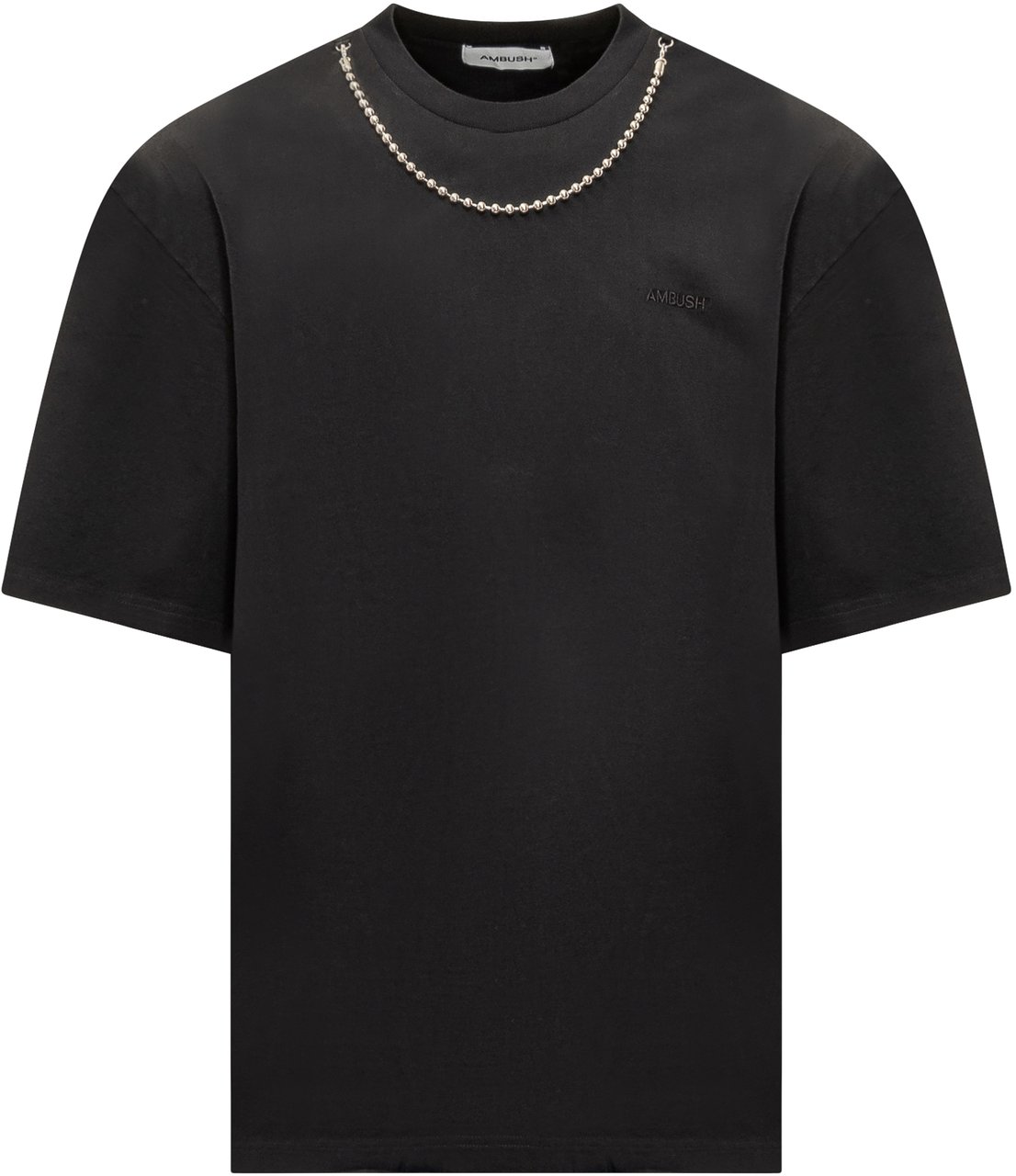 AMBUSH T-Shirt Ballchain Zwart