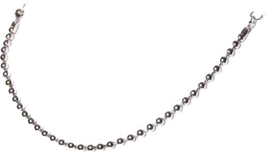 AMBUSH White Ballchain Loose-Fitting Cotton T-Shirt Wit
