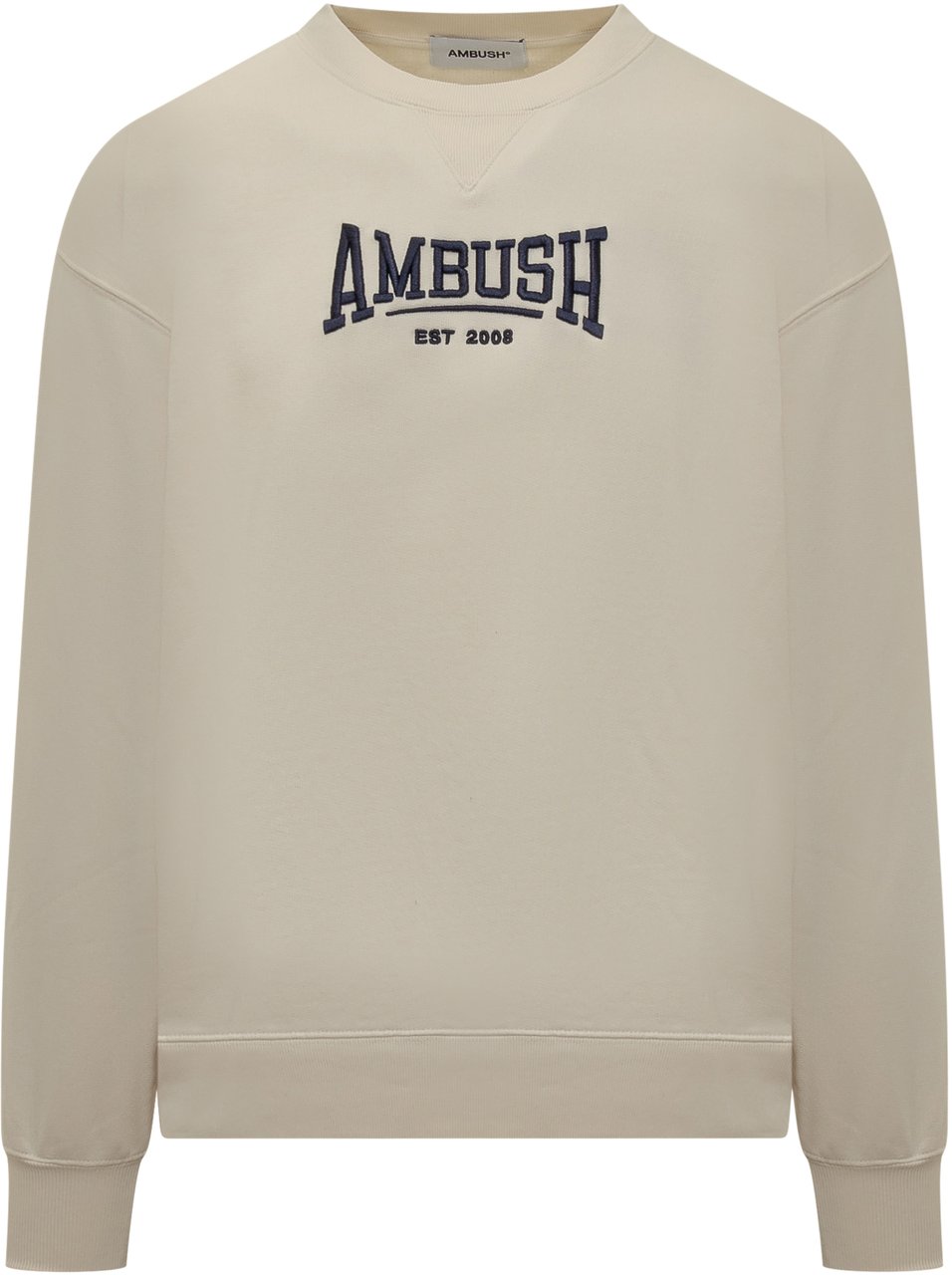 AMBUSH Felpa Ambush Graphic Beige