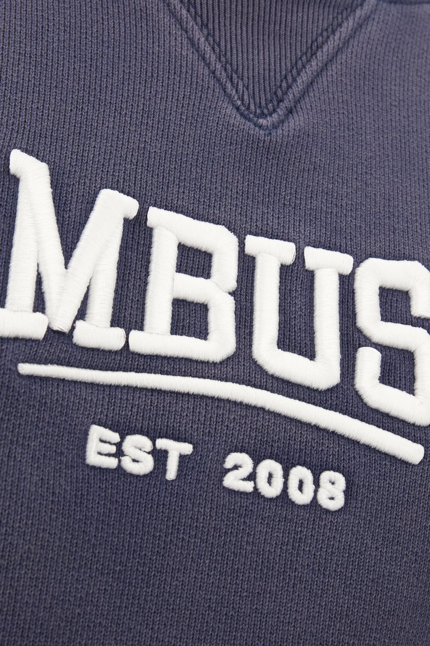 AMBUSH AMBUSH Denim blue cotton sweatshirt Blauw