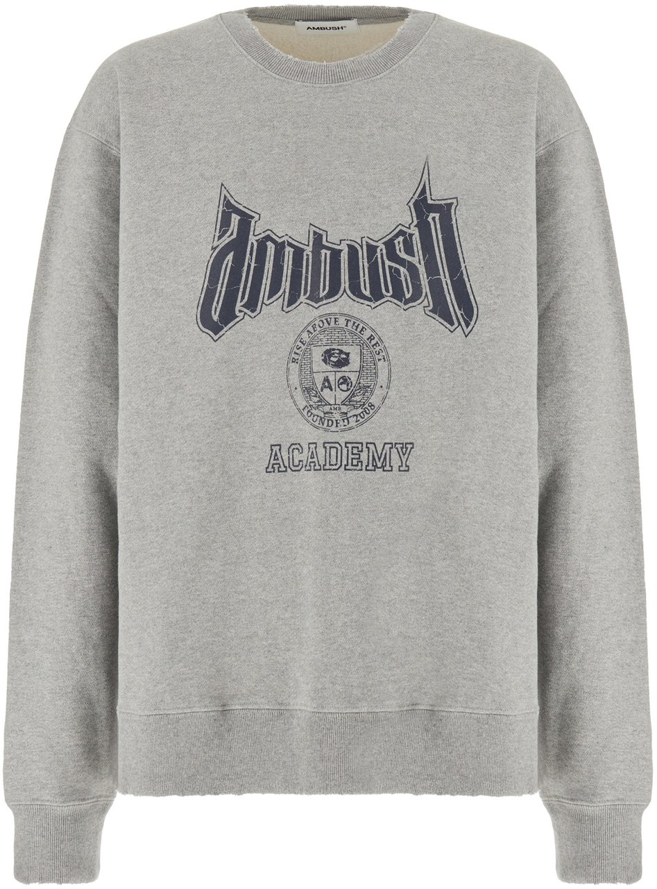 AMBUSH AMBUSH Grey cotton blend oversize sweatshirt Grijs