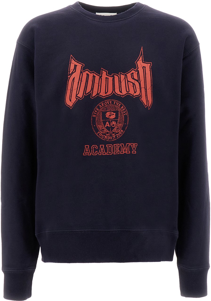 AMBUSH AMBUSH Midnight blue cotton blend sweatshirt Blauw
