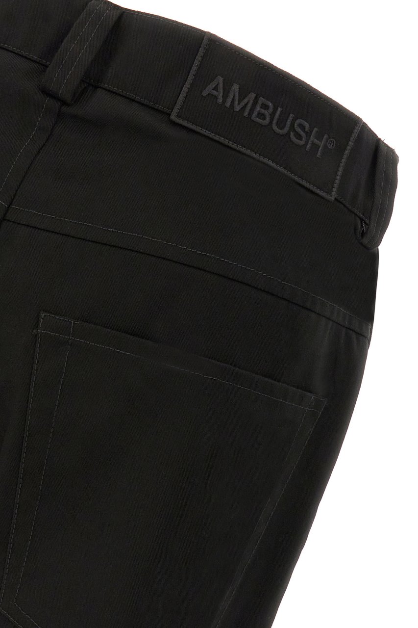 AMBUSH AMBUSH Black polyester blend pants Zwart
