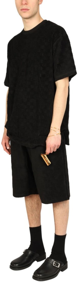 AMBUSH Monogram Logo Bermuda Zwart