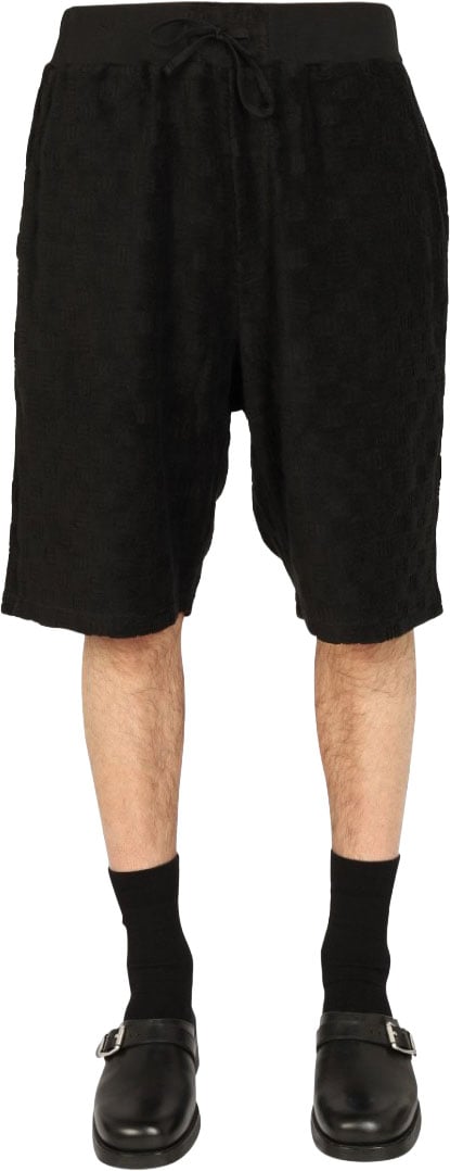 AMBUSH Monogram Logo Bermuda Zwart