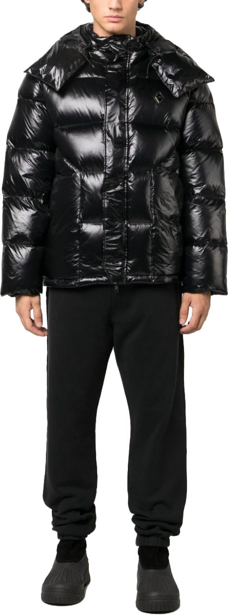 AMBUSH Black Regular Sweat Pants Cotton Pants Zwart