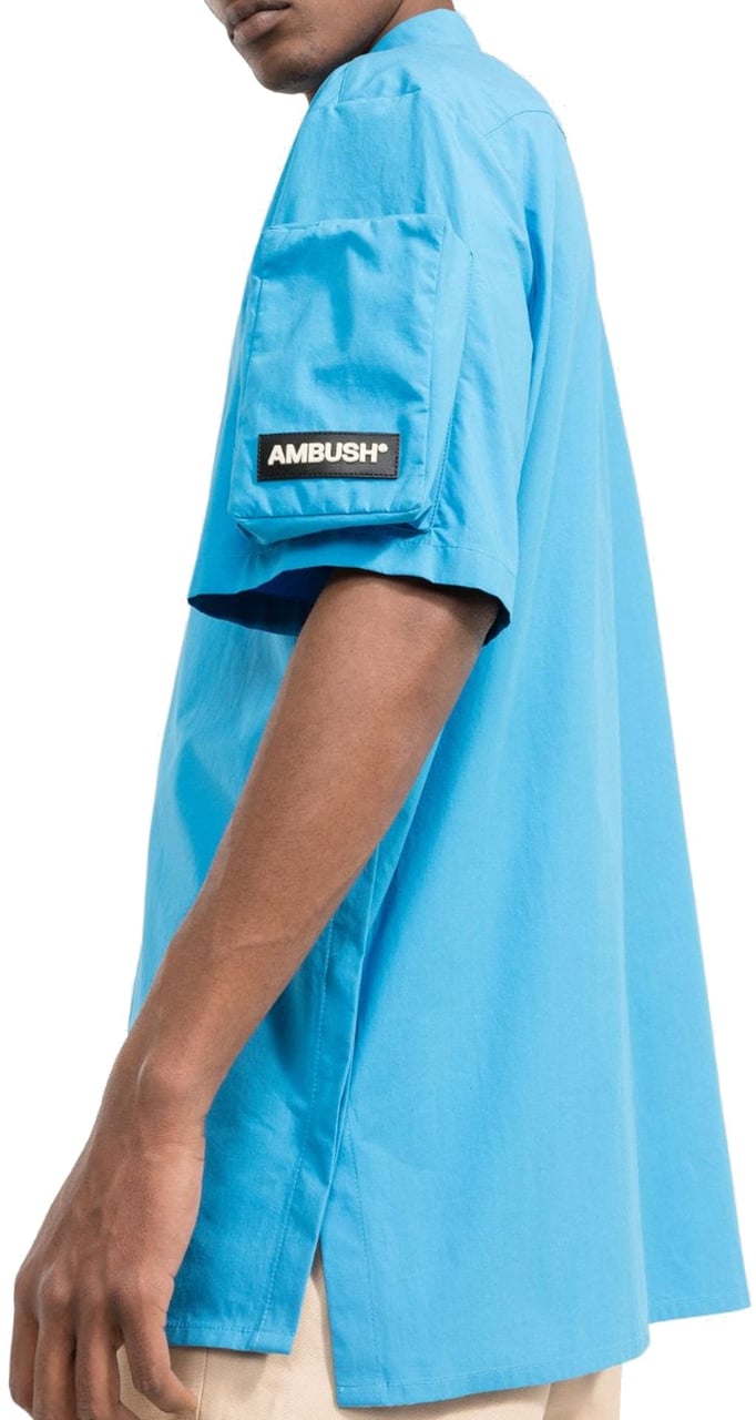 AMBUSH Ambush Short-Sleeved Shirt Blauw