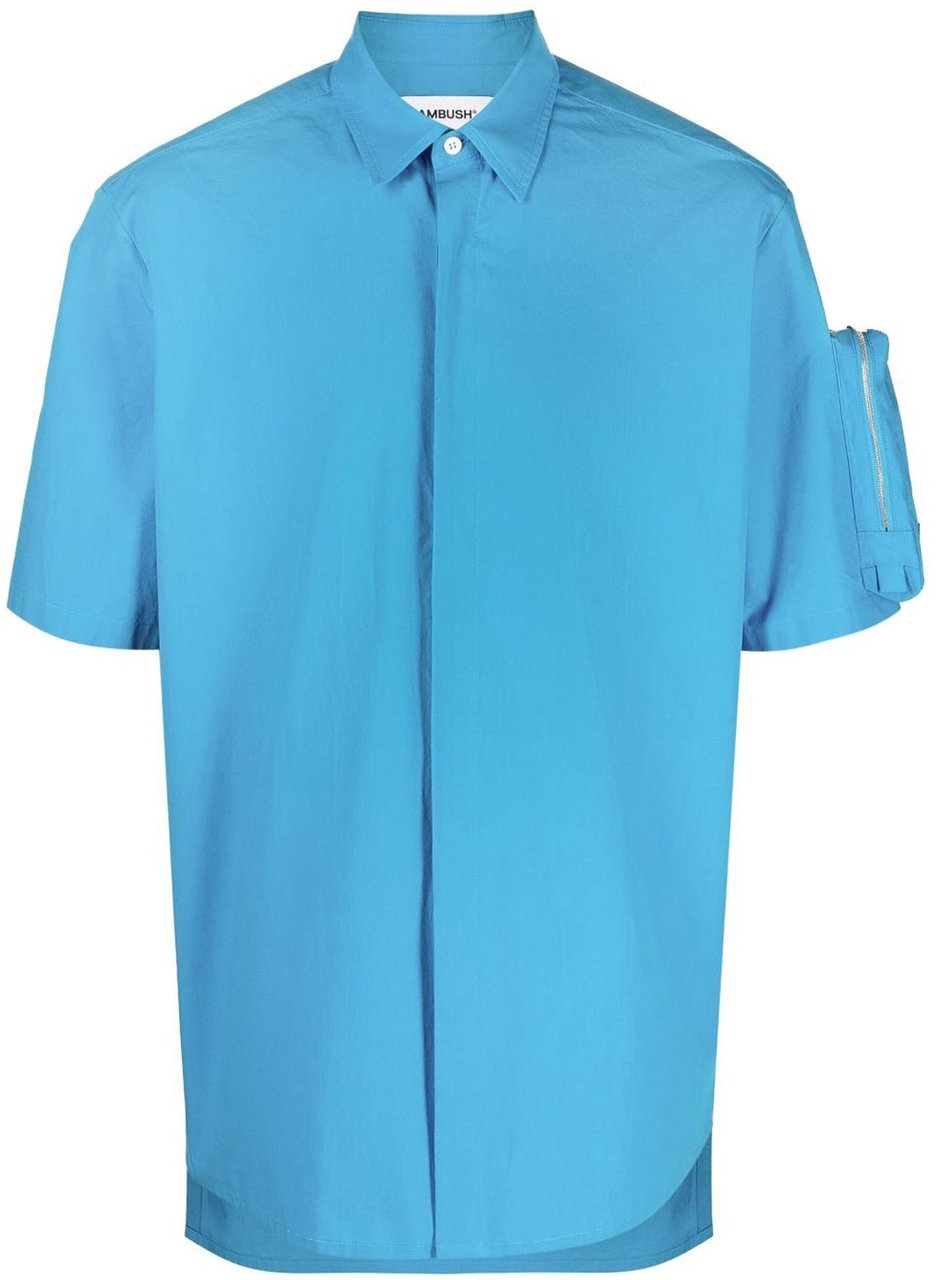 AMBUSH Ambush Short-Sleeved Shirt Blauw