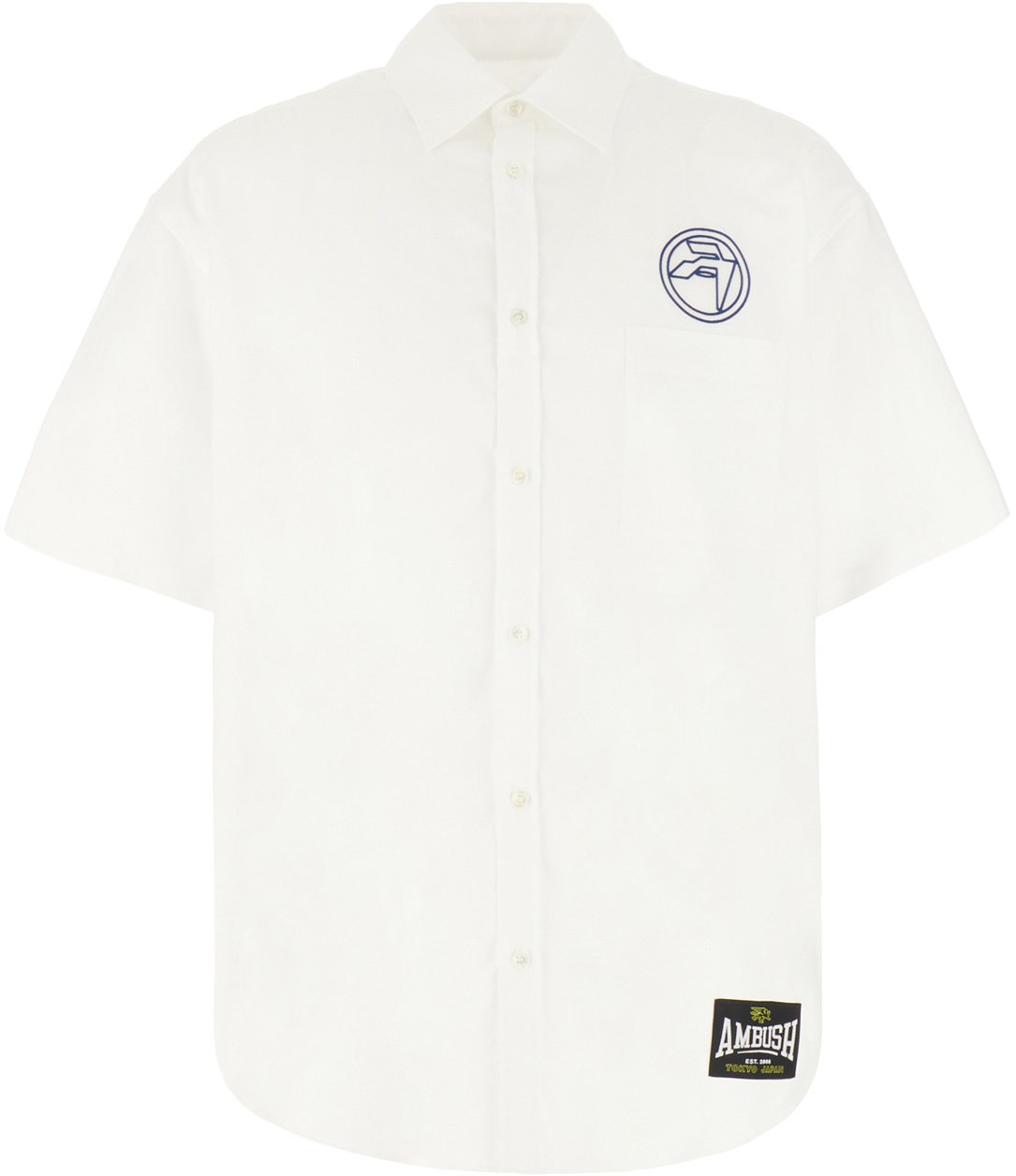 AMBUSH AMBUSH White poplin shirt Wit