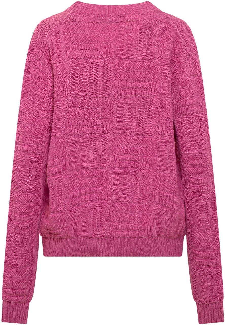 AMBUSH Cardigan Monogram Roze