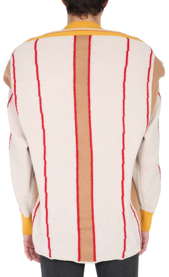 AMBUSH Beige Crew Neck Sweater Neutraal