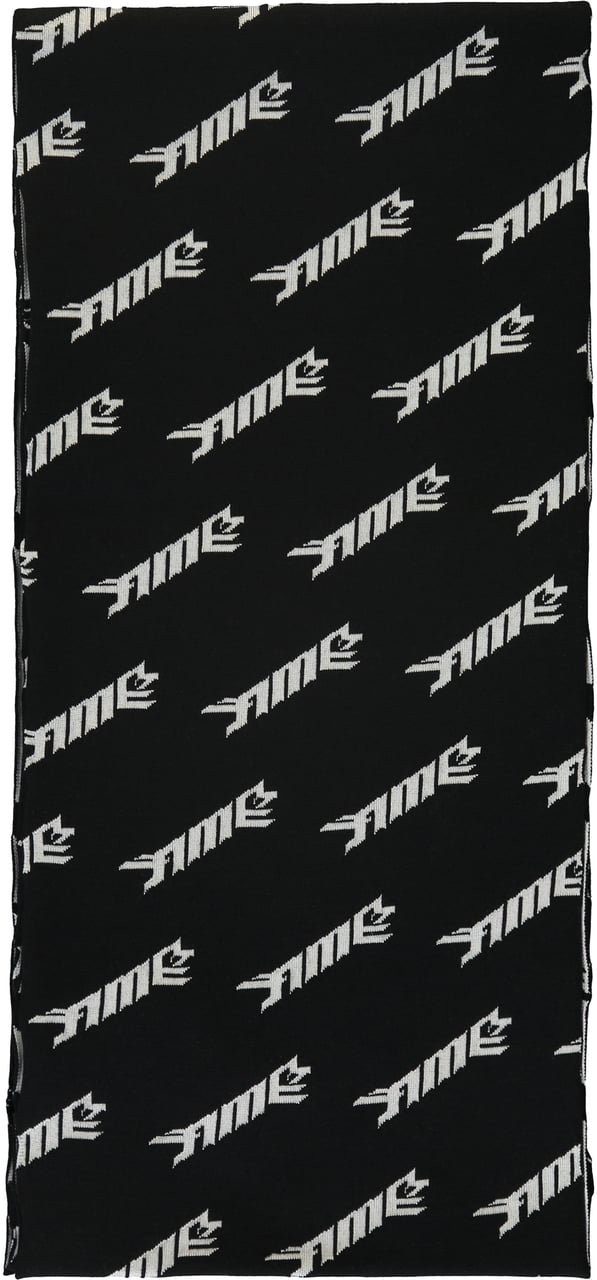 AMBUSH Virgin wool scarf Zwart