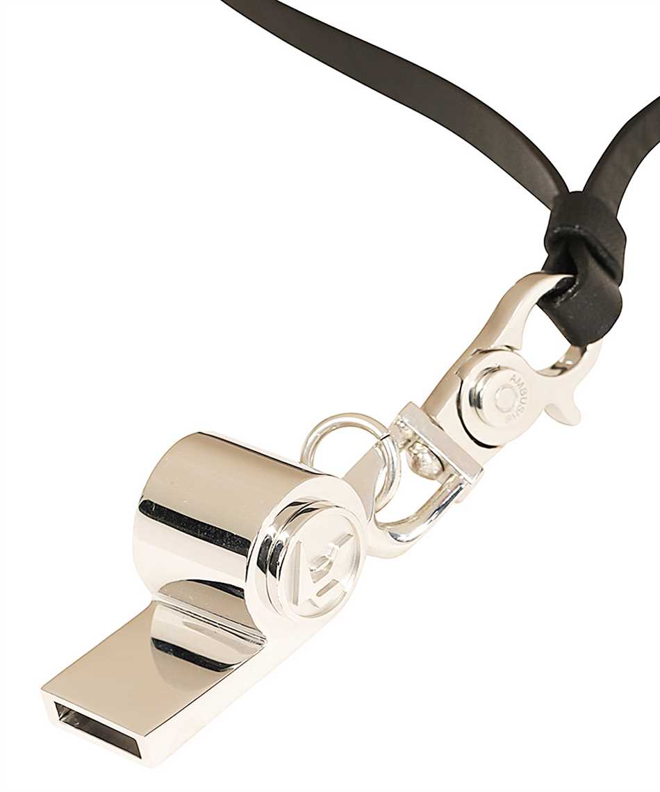 AMBUSH Whistle necklace Zilver