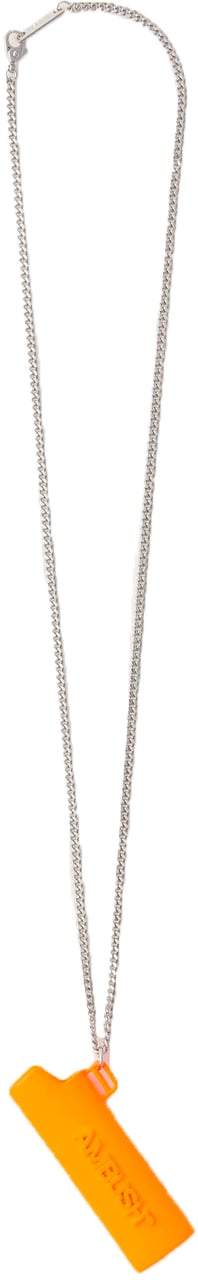 AMBUSH Collana Logo Accendino Oranje