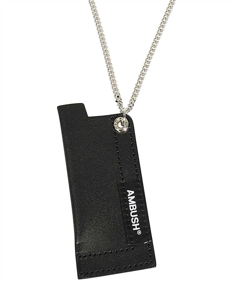 AMBUSH Necklace with lighter case Zilver