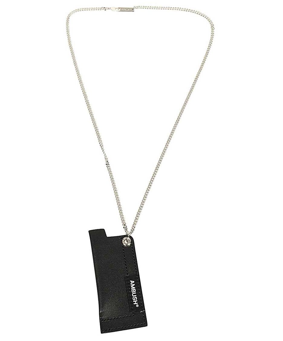 AMBUSH Necklace with lighter case Zilver