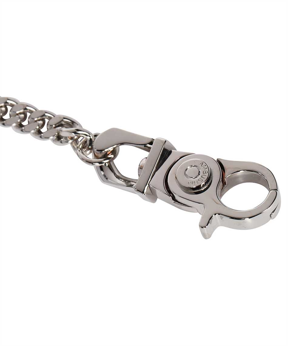 AMBUSH Keychain with lighter case Zilver