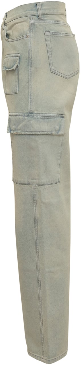 AMBUSH Jeans Cargo Denim Blauw