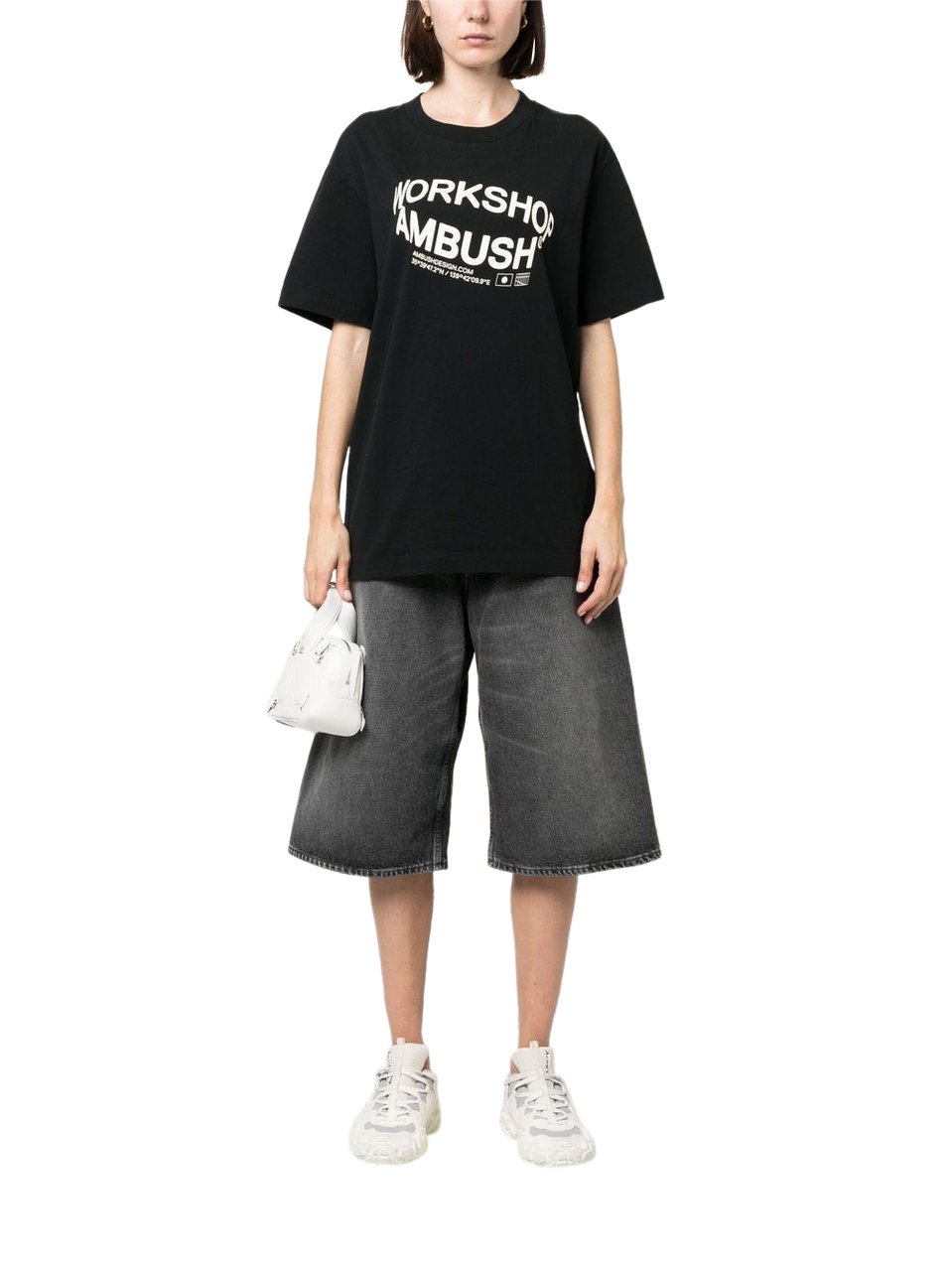 AMBUSH T-Shirts And Polos Black Zwart