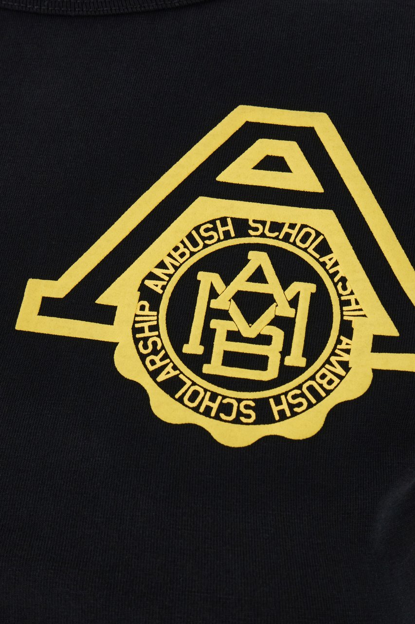 AMBUSH AMBUSH Black cotton t-shirt Zwart