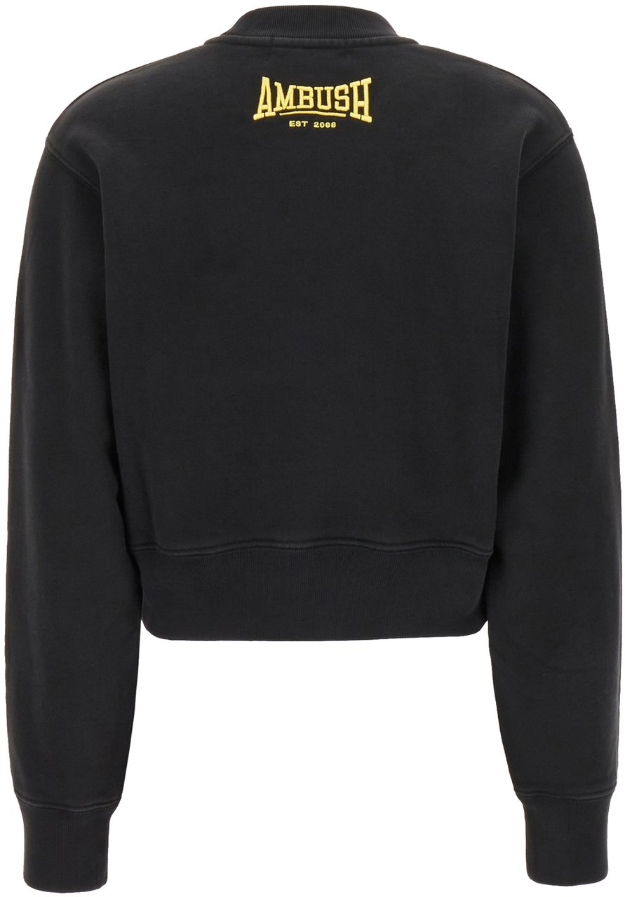 AMBUSH AMBUSH Black cotton sweatshirt Zwart