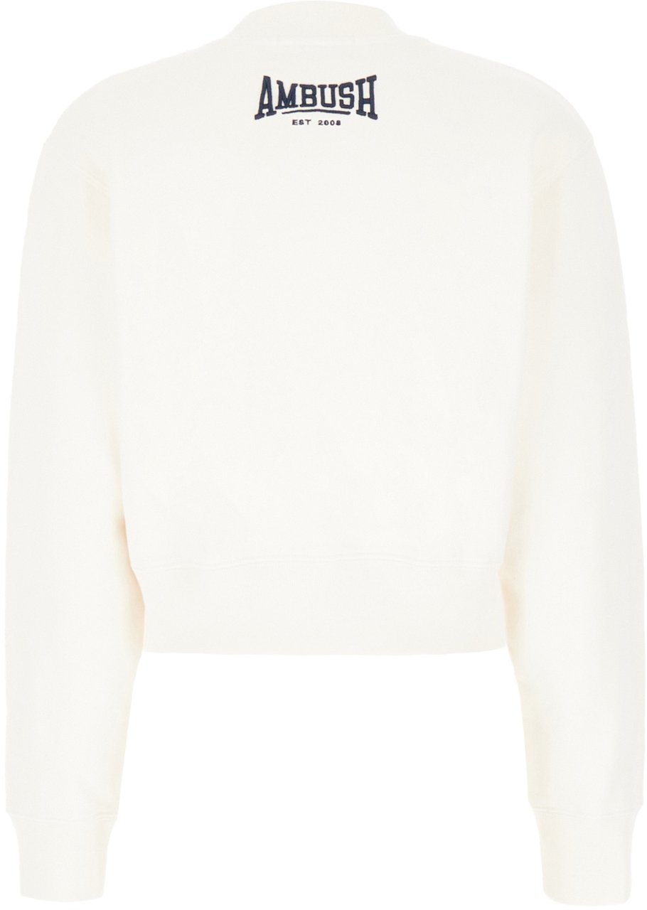 AMBUSH AMBUSH Ivory cotton sweatshirt Neutraal