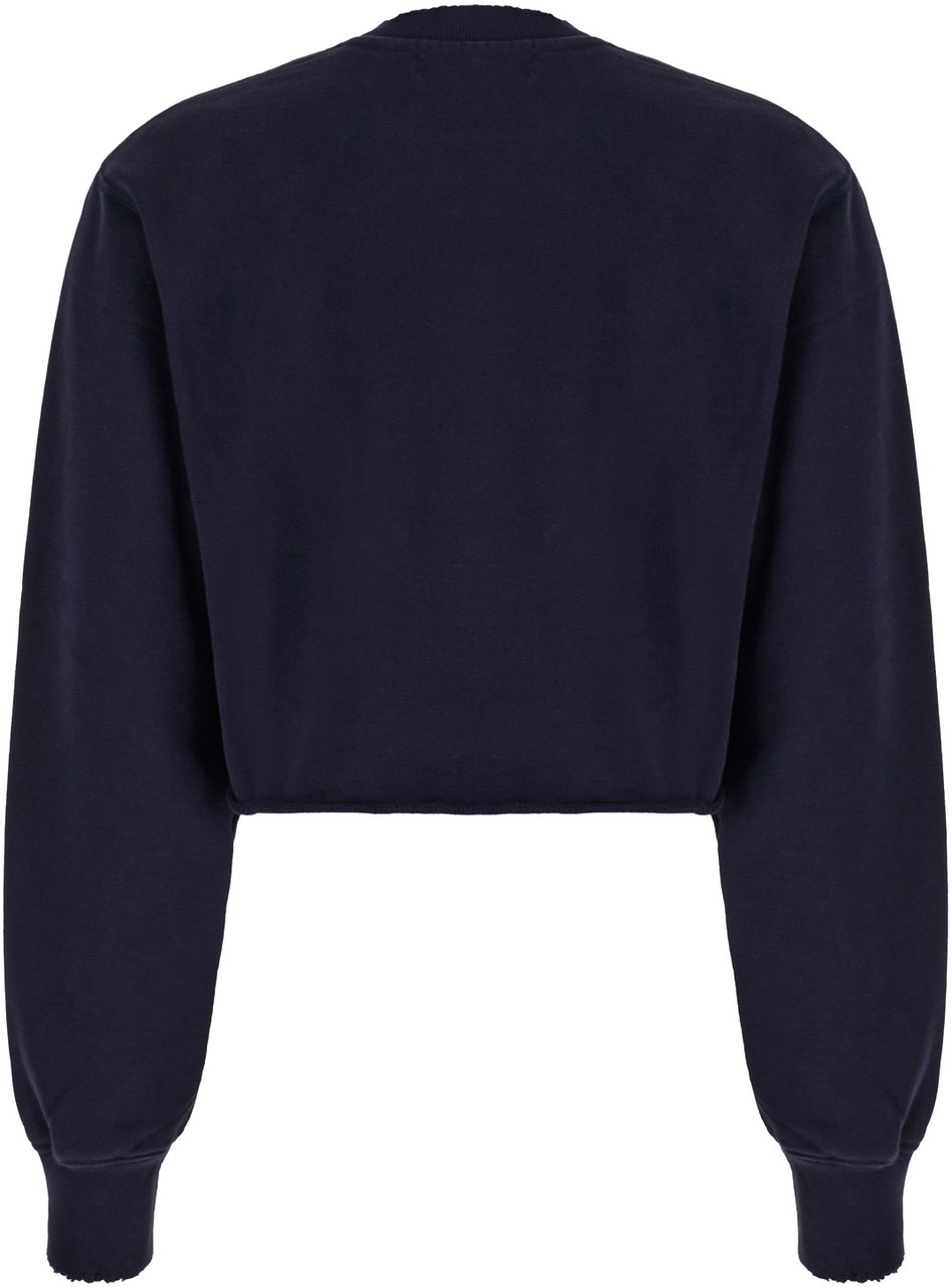 AMBUSH AMBUSH Midnight cotton sweatshirt Blauw