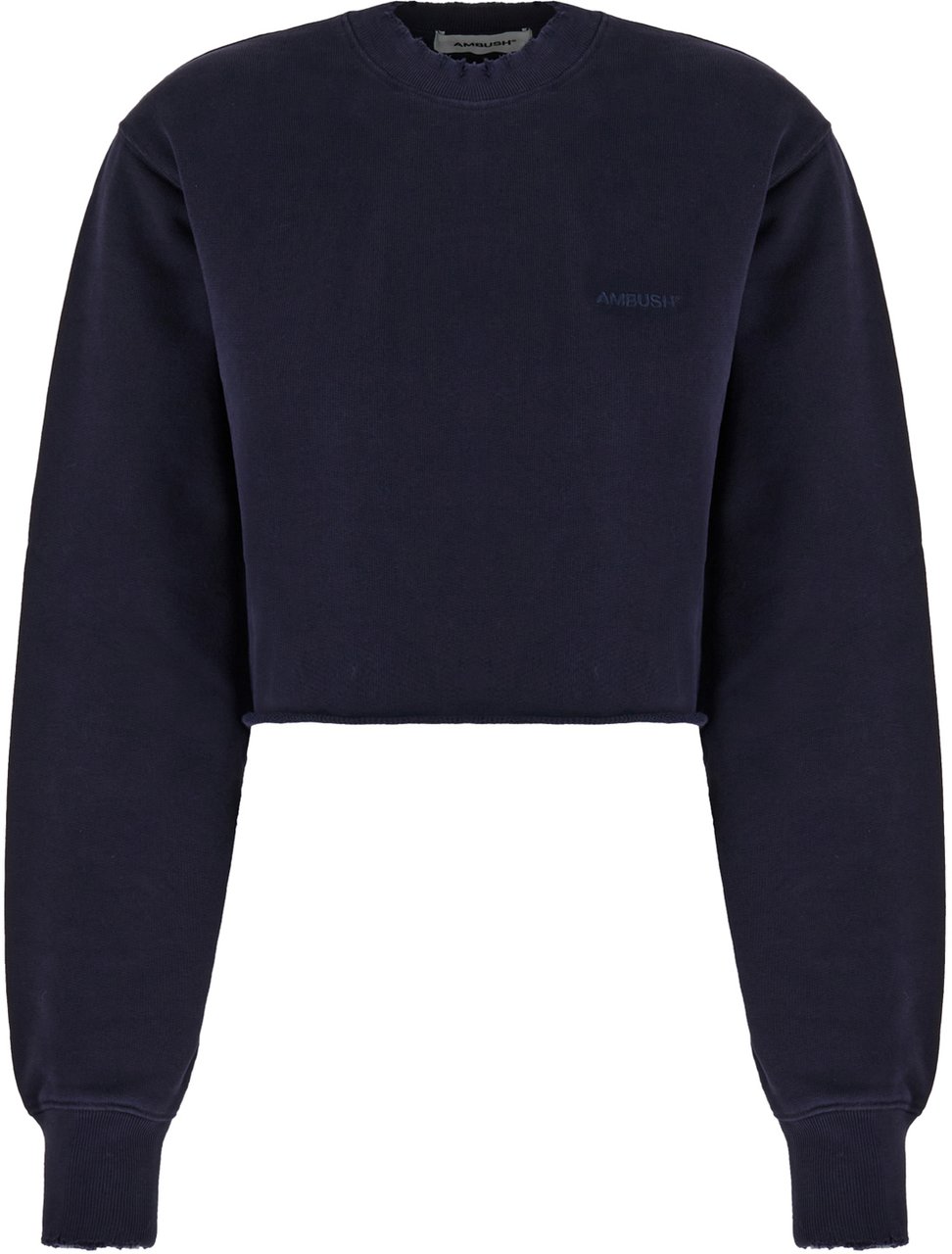 AMBUSH AMBUSH Midnight cotton sweatshirt Blauw