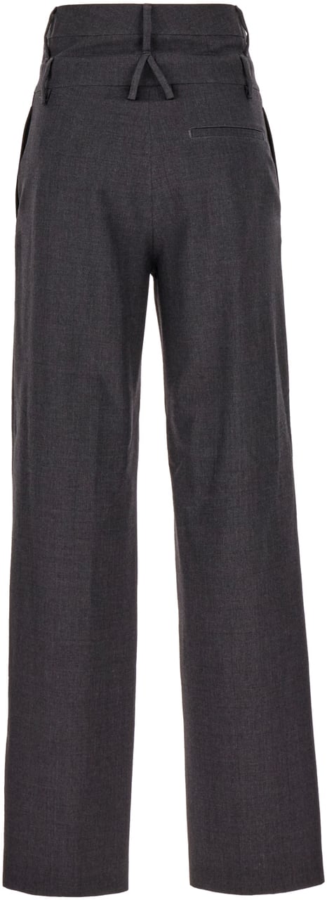 AMBUSH AMBUSH Dark grey wool pant Grijs