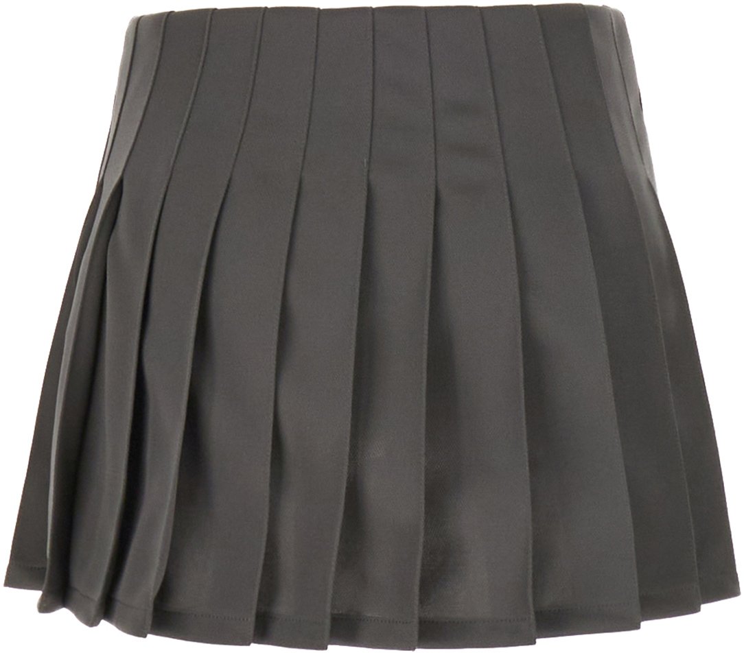 AMBUSH AMBUSH Two-tone polyester Track miniskirt Divers