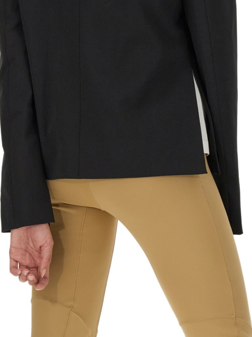 AMBUSH Tailored Single-Breasted Jacket With Notched Lapels Zwart