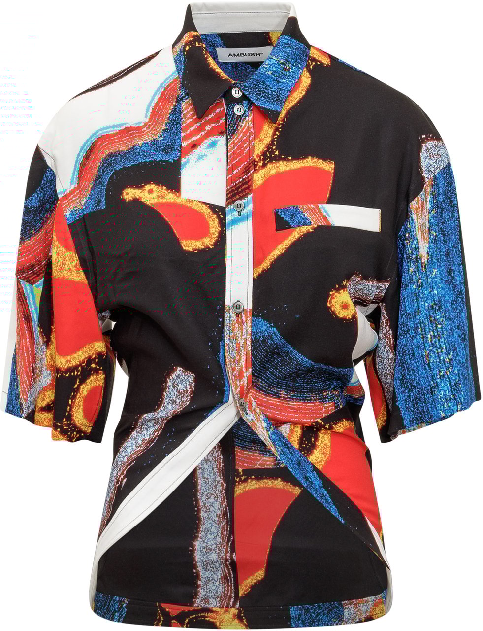 AMBUSH Camicia con Stampa Zwart