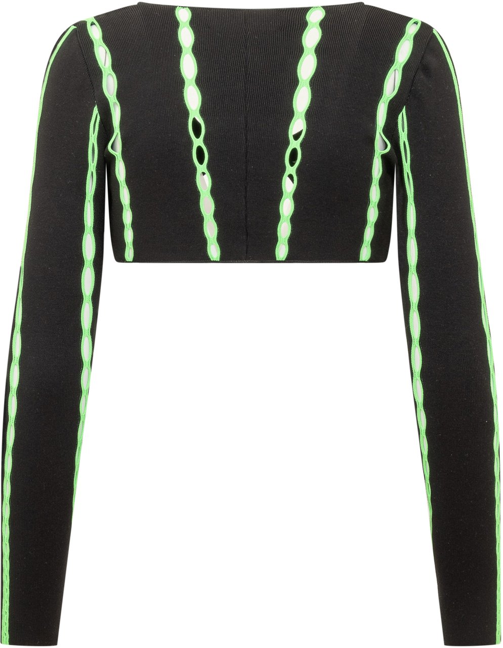AMBUSH Cardigan Cropped Zwart