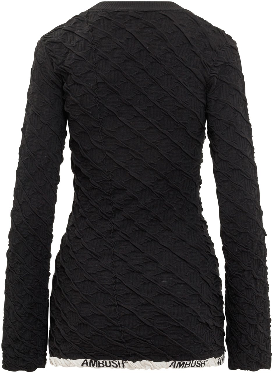 AMBUSH Maglia Maniche Lunghe Zwart
