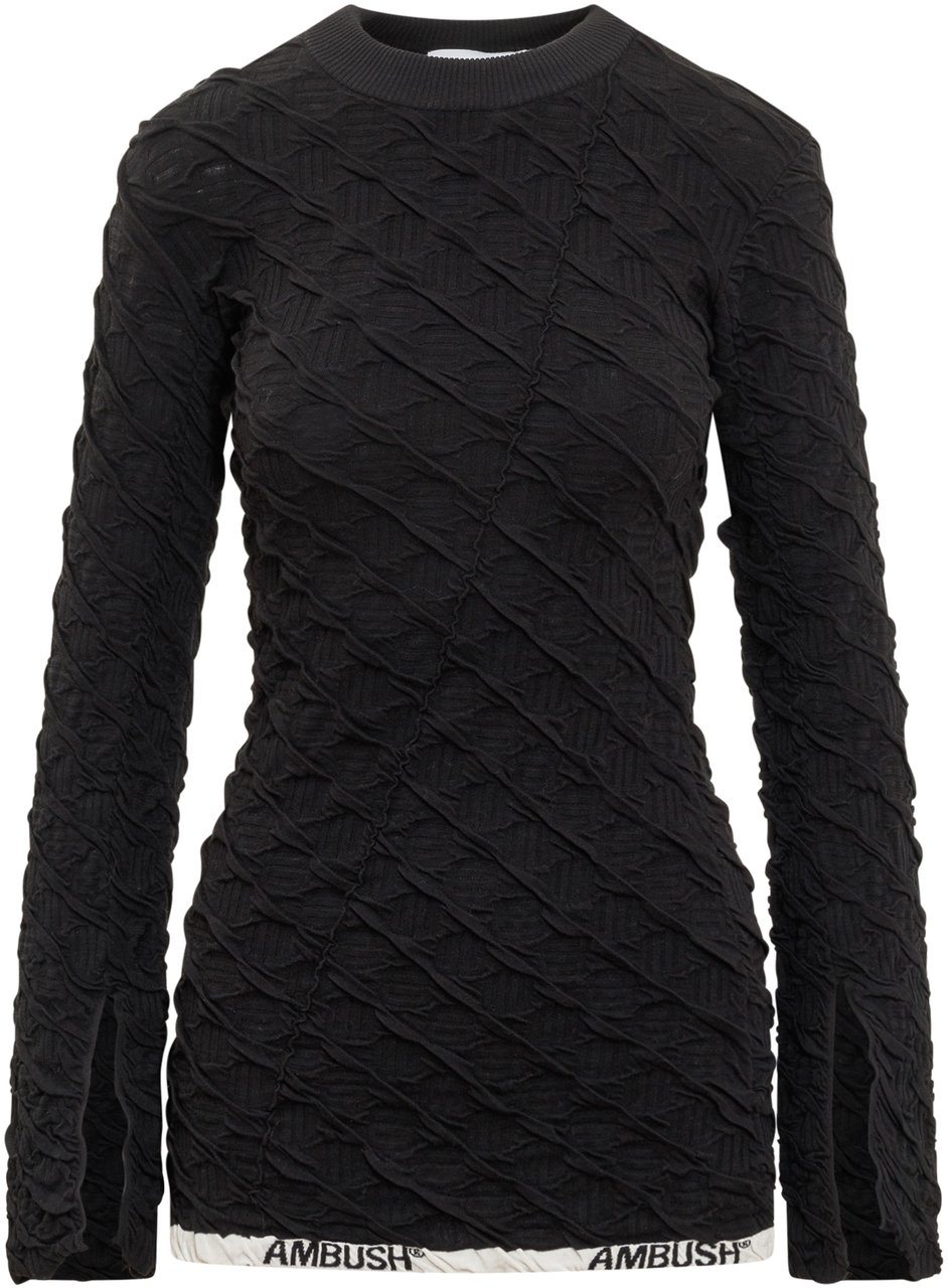 AMBUSH Maglia Maniche Lunghe Zwart