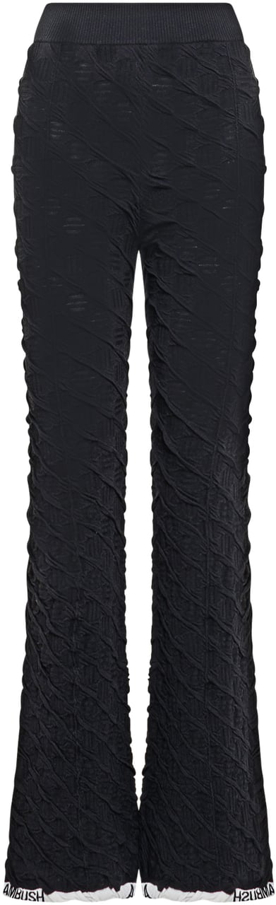 AMBUSH Pantaloni Monogramma Zwart