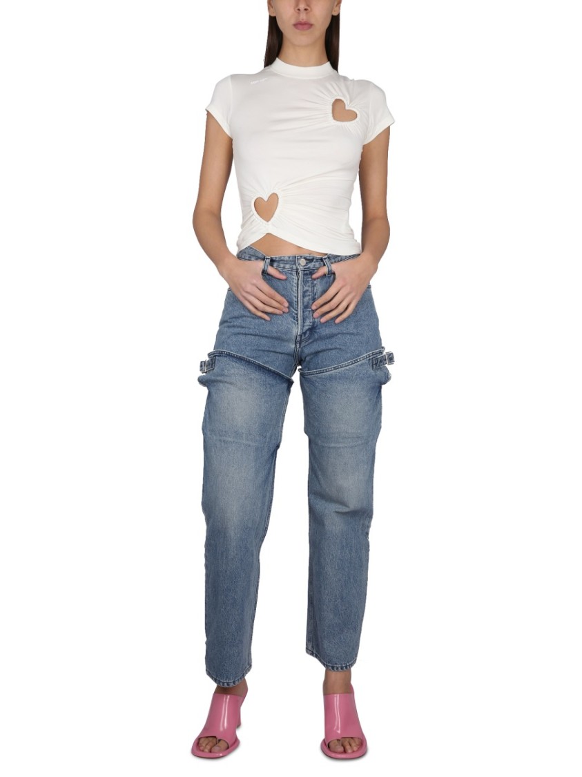 AMBUSH Five Pocket Jeans Grijs
