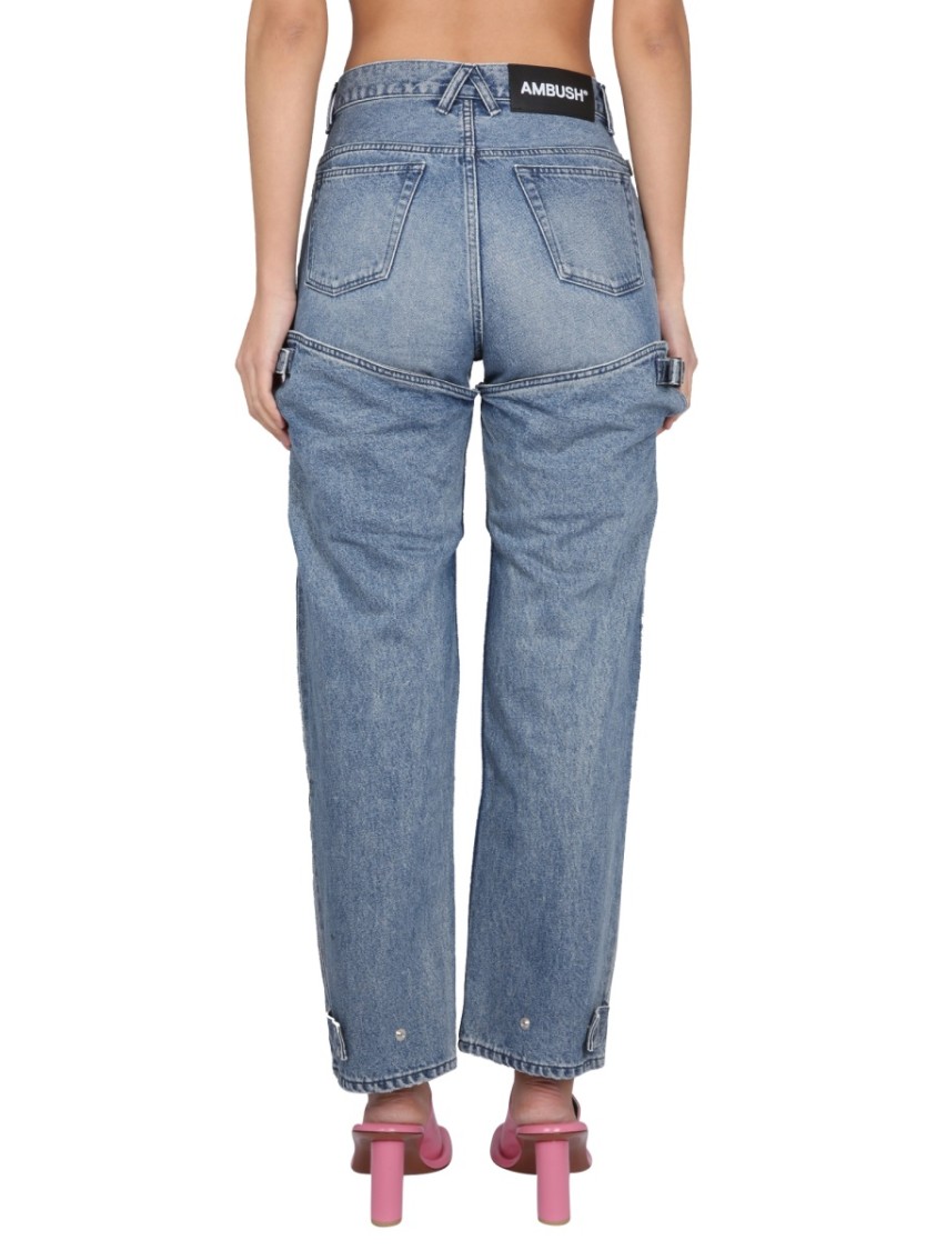 AMBUSH Five Pocket Jeans Grijs