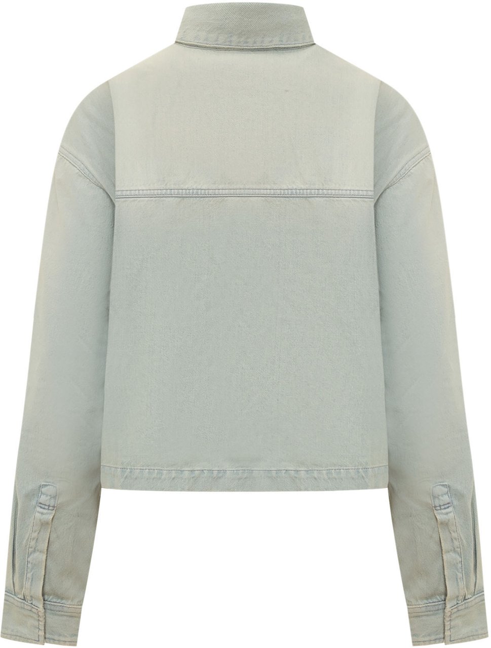 AMBUSH Camicia in Jeans con Logo Blauw