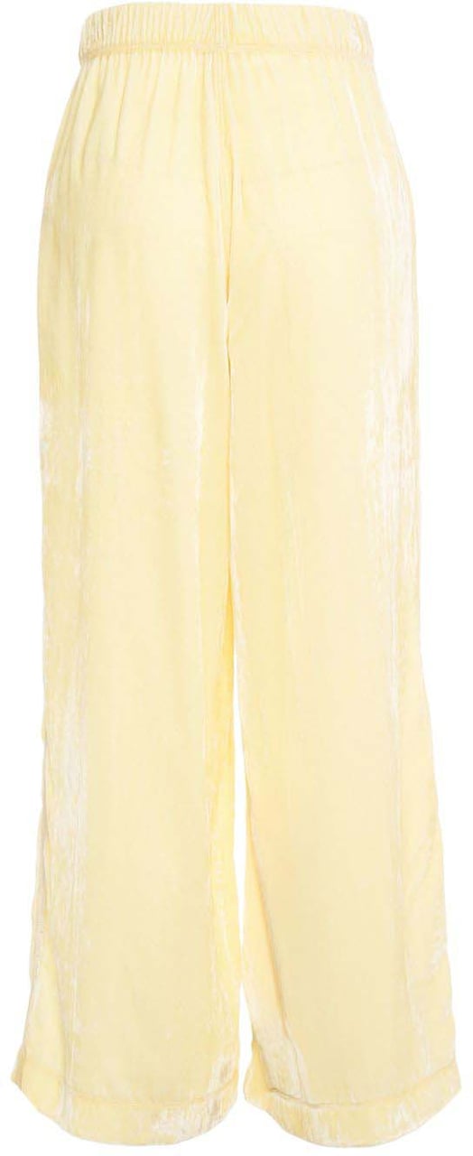 American Vintage Wide leg pants Geel